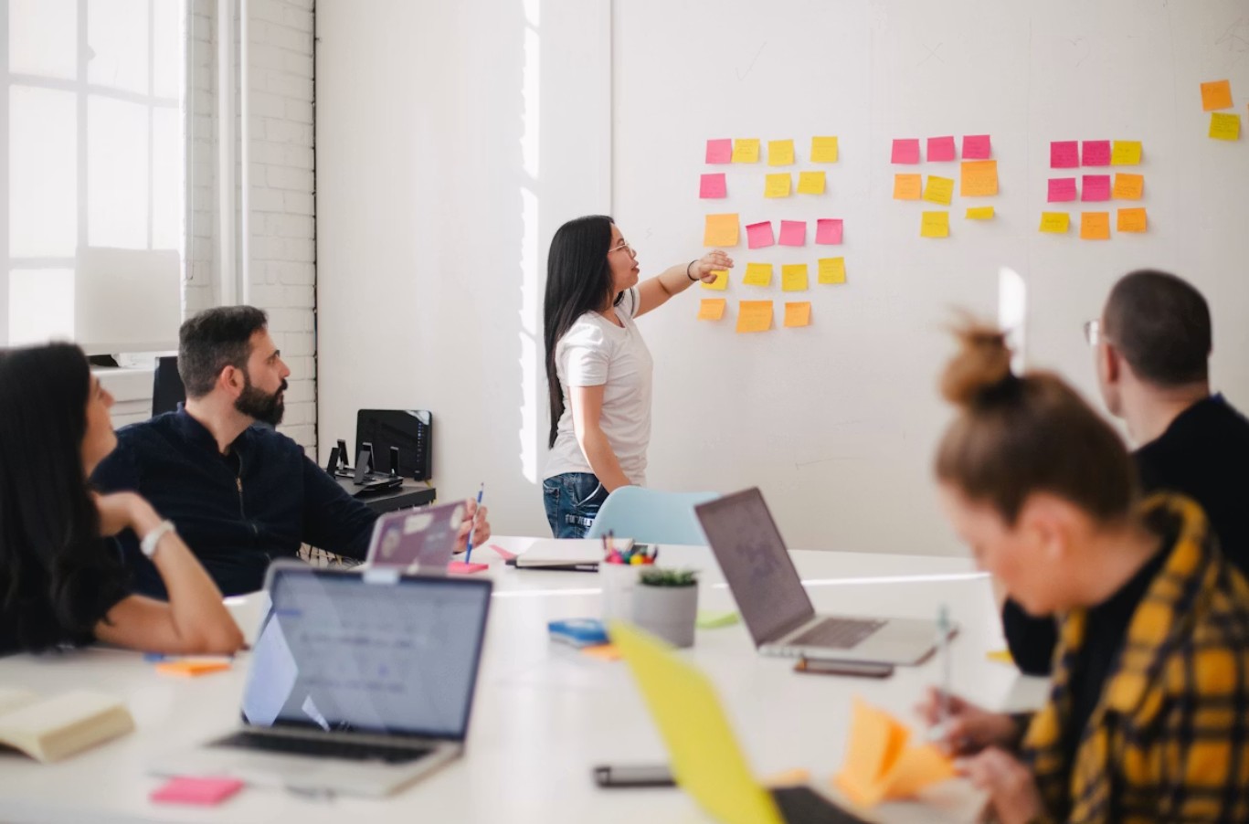 Digital marketing strategy meeting