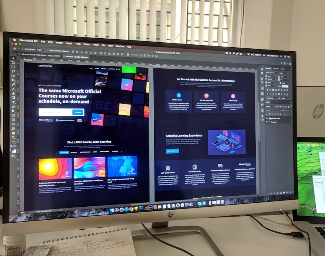 Website design and development